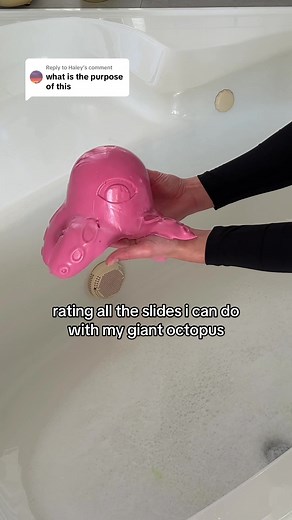 Giant Octopus Shower Jelly Demo: A Review of its Sliding Capabilities