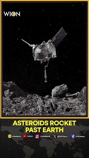 NASA Asteroid Alert: Two Giant Asteroids To Make CLOSEST Approach to Earth Today | WION Shorts