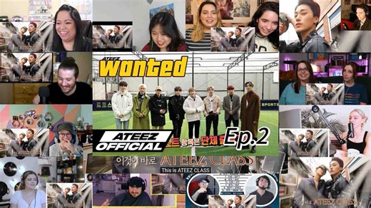 ATEEZ-WANTED ep.2 reaction