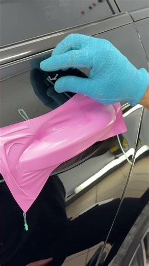 Mercedes E-Klasa | Pink Door Handle DIY