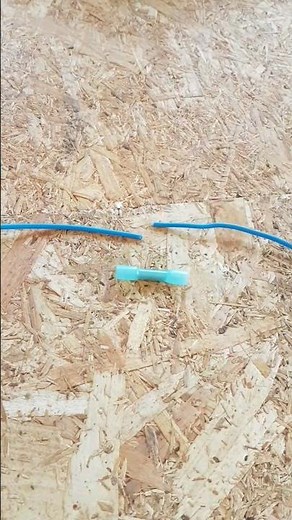 How to Connect Two Electrical Wires using Butt Connectors #shorts #electricalwiring #wiring #viral
