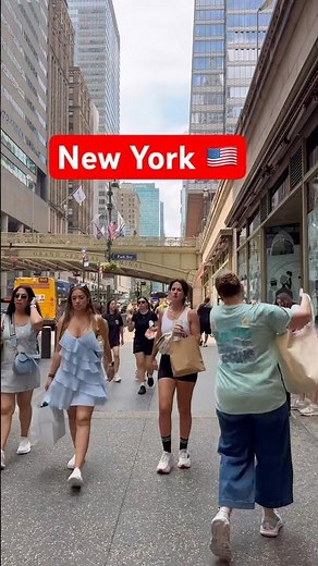New York City walking tour, Manhattan |USA 🇺🇸
