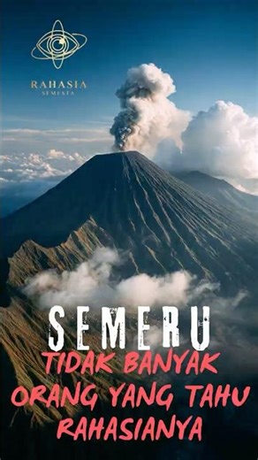 MOUNT SEMERU: A VOLCANO THAT NEVER TRULY SLEEPS #shortvideo