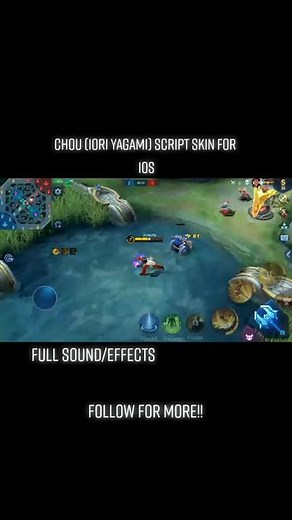 CHOU (KOF) SCRIPT SKIN FOR IOS STILL WORKING FOR LINKS OF SCRIPTS #choutiktok #fyp #mlbb #mlbbmsc #SupremaSEA #mlbbios #foryou