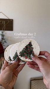 ✨Make sure to hit the follow button so you don’t miss a single Craftmas✨ These coasters have been such a hit on our dinner table! I know it’ll be something my kids remember seeing us have during Christmas time 🥹 Make sure to cure for 6-10 minutes every angle including sides of the coaster to prevent tackiness. ✨The 🔗 to all thw supplies used is listed jn ny Amazn Storfront in my bi0✨ #craftymom #craftideas #crafty #craftymama #christmasdiy #christmasdecor #christmas Christmas decorations, craf