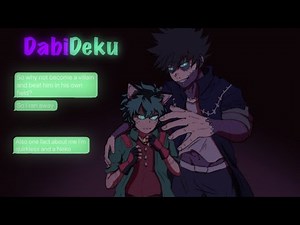 All might villainous son~DabiDeku~Textingstory~part 1
