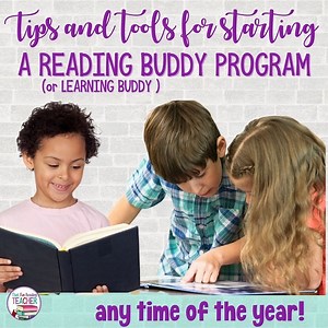 Tips - starting a Reading (or Learning) Buddies program
