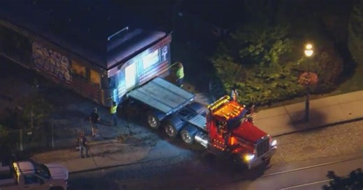 Trolley Car Diner stays put after attempted move, again