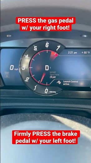GR Supra LAUNCH CONTROL (How-To) #toyotasupra #mkvsupra #supra #modifiedcars #shorts