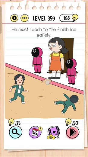 Brain test 359 solution