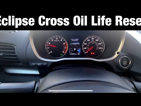 2022 Eclipse Cross How to Reset Maintenance Reminder Mitsubishi