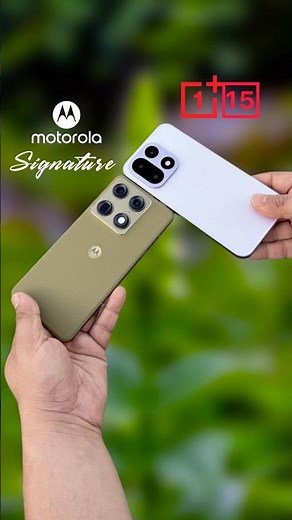 Motorola Signature Vs Oneplus 15 Camera Test #mobilepapa #shorts