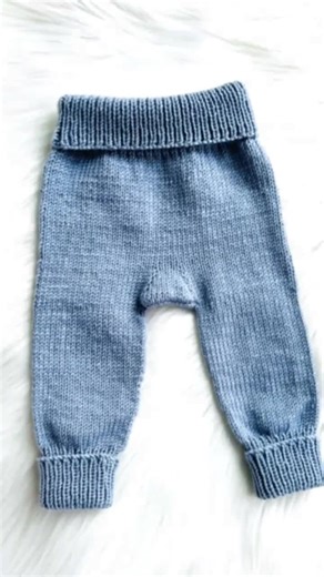 Digital PDF Knit Pattern: Little Max Baby Pants, Trousers, Leggings Various Sizes Beginner Friendly With Video Tutorial by Knitting for Baby - Etsy