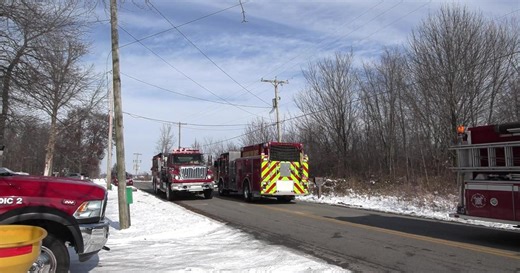 Two-alarm trailer fire under investigation
