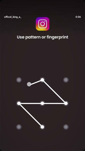 use pattern lock or fingerprint #youtube
