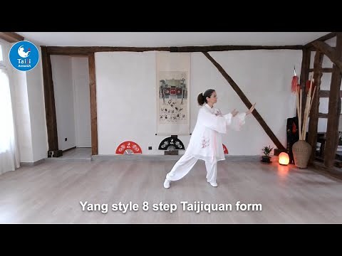 Learn the Yang style Tai Chi 8 form FOR BEGINNERS online Zoom with Patrizia Leone