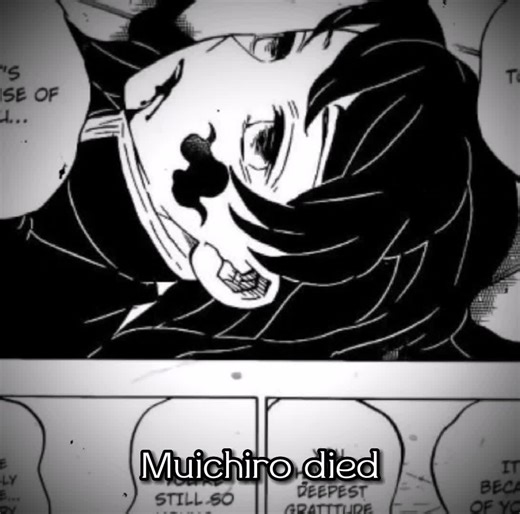 Tragic Death of Muichiro Tokito in Demon Slayer