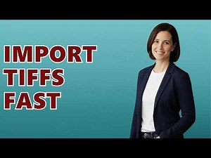 How To Import A TIFF File Into Civil 3D?