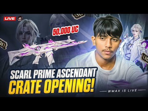 ScarL Prime Ascendent is Crazyyy! 😍 Wmax is Live | BGMI