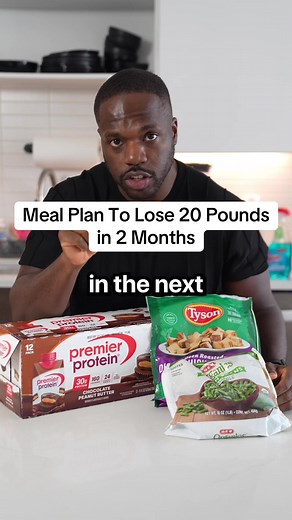 Meal Plan To Lose 20 Pounds In 2 Months Protein shake for breakfast Chicken breast and veggies for lunch Chicken breast and veggies for dinner Comment the word