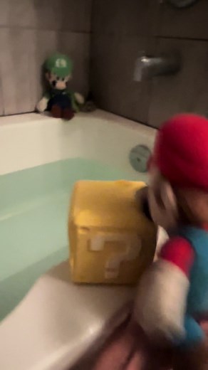 Mario and Luigi testing another Super Mario Movie Lush Coin Block Bathbomb! 🛁🫧#mariobros #supermariomovie #supermariolush #supermariolushbathbomb #lush #lushbathbombs #bathbombtesting #bath #bathroom #satisfying #funny #funnyvideos #mariomeme #mariomemes #mario #luigi #marioandluigi #lushsupermario #supermario #fyp #4upage #sml #crazymariobros #crazymario #bathbombs #bathbomb #mariobathbomb