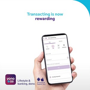 7.9K views · 570 reactions | Make payment through UPI on YONO SBI and earn cashback. UPI karo, reward jeeto! Download YONO SBI now: https://www.sbiyono.sbi/index.html T&C Apply #YONOSBI #YONO #UPI #Rewards | State Bank of India | Facebook