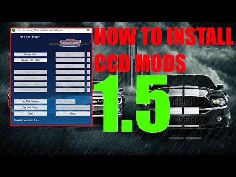 How to install car mods to City car driving - 1.5