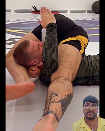 Another Variation Of The No-Gi Canto Choke Technique #bjj #viral #hanuman #jiujitsu #reels #shorts