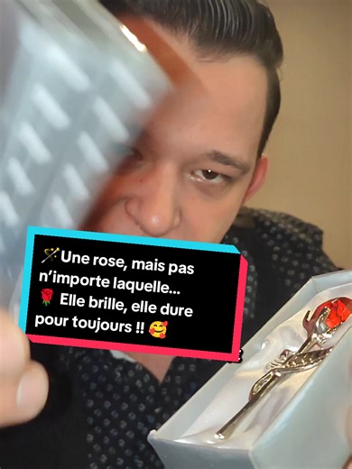 🪄Une rose, mais pas n’importe laquelle… 🌹 Elle brille, elle dure pour toujours et elle symbolise l’amour éternel ✨ Un petit objet, un grand effet 💕 Le cadeau parfait pour dire I Love You ❤️ #rose #ideecadeau #saintvalentin #offrir #tiktokshop