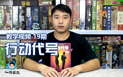 【一群和你玩桌游】教学视频第19期—行动代号 Codenames