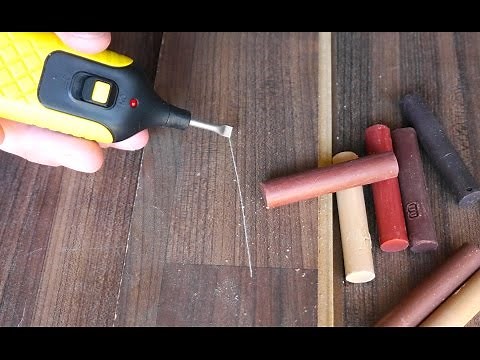 How to remove scratches in laminate