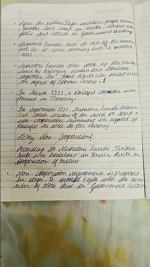 Part-1 Class 10 Ch 2 history 😊