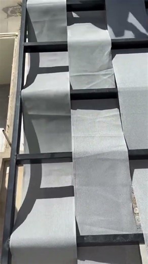 fabric roof installation process #construction #roofing #fabric #popular #viralshorts #shorts