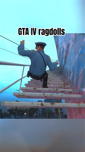 GTA IV Ragdolls #gta #gtaiv #gta4