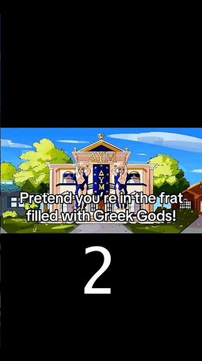 PRETEND YOUR IN A FRAT FILLED WITH THE GREEK GODS. PART 2 #greekmythology #voiceacting #powerfrat
