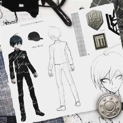 Shuichi Saihara Danganronpa Edit: Artistic Showcase