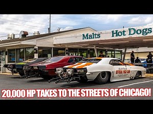 Worlds Fastest Cars Take Over Chicago and Route 66