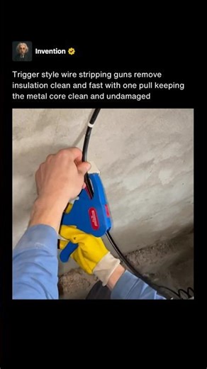 One Pull Is All It Takes to Strip Wires Clean 🔌 #shorts