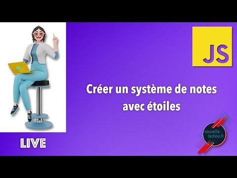 Live-Coding - Création d'un système de notation à étoiles