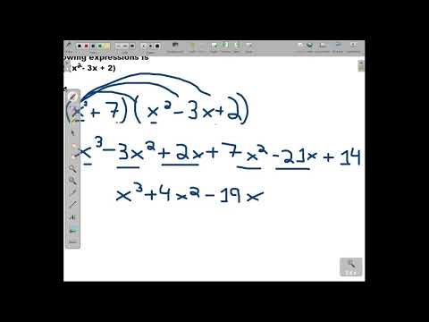 Accuplacer Advanced Algebra and Functions Test All problems solved step by step.
