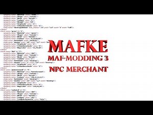 Modding 7D2D Alpha 12 | MAF-MODDING 3: NPC Merchant!