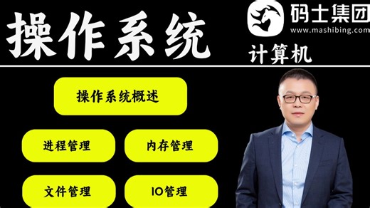 【比刷剧还爽】一个合集讲清有关计算机操作系统！涵盖操作系统的进程管理，内存管理，文件管理，IO管理！全程干货无尿点！