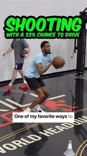 Typically, when players work on shooting, they know they’re shooting. Simple reads like this ensure they will mainly get the shooting reps we want, but while keeping them in attack mode with the dribble. - Honesty is the best policy when working on skills. Methods to keep players honest keeps them from getting robotic or lazy with their approach. | I'm Possible Training