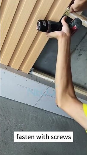 How to install Wpc panel for ceiling #homeimprovement#homerenovation #homedecor #wpcpanel