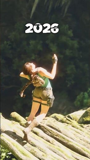 Three decades of graphics evolution in Tomb Raider #tombraider #gaming #laracroft