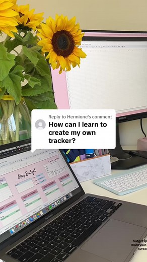 Replying to @Hermione How to create your own budget spreadsheet using google sheets! Pre-made templates also available in my bio ♥️