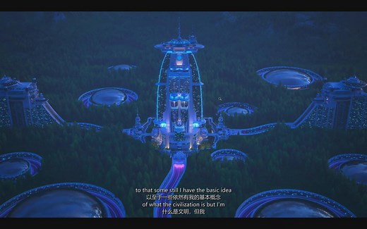 【3Dmax】3dsmax超炫概念艺术环境制作流程教程(中英双字)