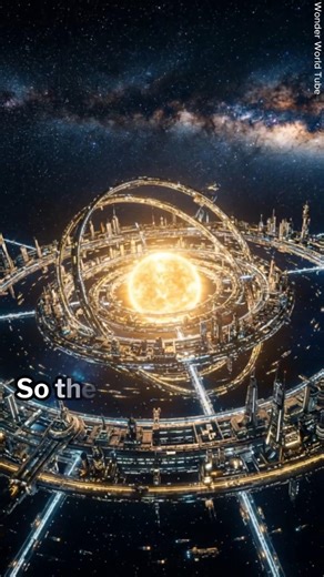 Are We Living Inside a Dyson Sphere? 🌌🛸 #DysonSphere #SpaceFacts #Astronomy #NASA