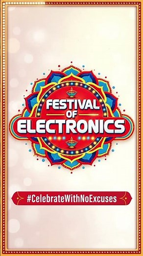 Your festive wishlist just got a whole lot easier to tick off! 🛍️✨ | Festival of Electronics