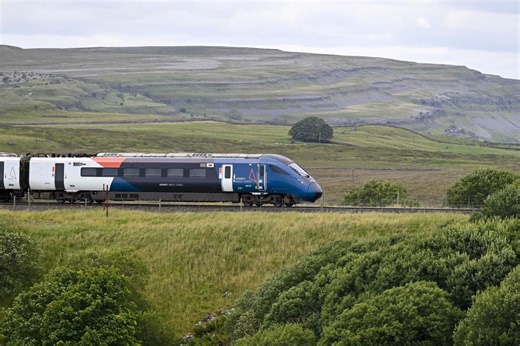 Train from Wigan is first to use historic line in more than 10 years